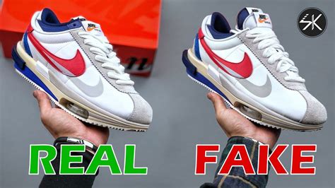 real vs fake nike cortez|nike cortez lace tips.